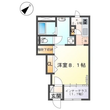 滝野駅 徒歩173分 1階の物件間取画像